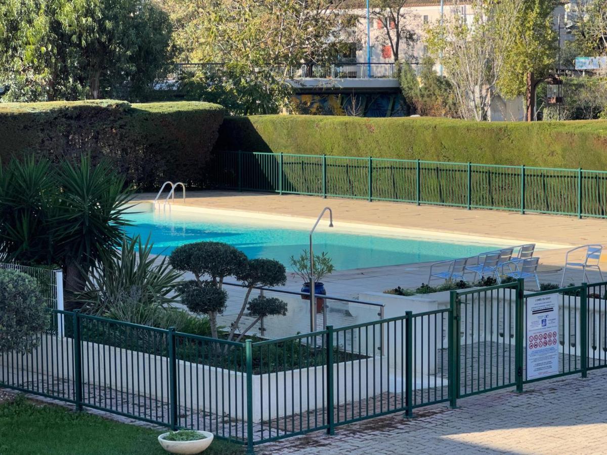 T2 Avec Veranda Et Piscine A Mandelieu La Napoule エクステリア 写真